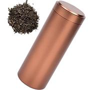 Tsffae Tarro De Almacenamiento De Té Hermético con Tapa, Carrito De Té, Latas De Té Portátiles, Latas De Té De Aluminio, Tarros De Almacenamiento De Cocina De Estilo Conciso, Latas De Té