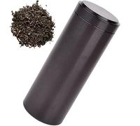 Tsffae Tarro De Almacenamiento De Té Hermético con Tapa, Carrito De Té, Latas De Té Portátiles, Latas De Té De Aluminio, Tarros De Almacenamiento De Cocina De Estilo Conciso, Latas De Té
