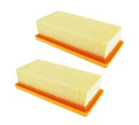 Tsffsy 2 filtros plisados para Karcher a 4 filtros premium KFI 7420 6.415-953.0 en 3.000 hasta 3.200 accesorios para aspiradoras