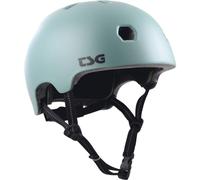 TSG Casco Meta Solid Color, talla: S/M, colores: azul aceite satinado