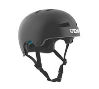 TSG Evolution Kids Solid Color - Casco para monopatín para niños, Color Negro, Talla XXS/XS