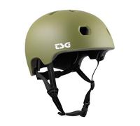 TSG Meta Solid Color Casco De Bicicleta, Juventud Unisex, Aceituna, S/M_35
