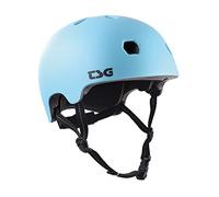 TSG Meta Solid Color Casco Protector, Adultos Unisex, Océano De Luz Satinado, S/M_35