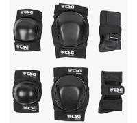 TSG Protection-Set Básico Skate (Rodilla + Codo + Handgelenk-Schoner) Talla: M