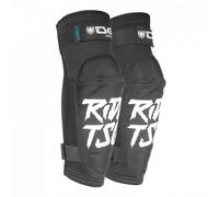 TSG Scout a Elbowguard, Primavera/Verano, Unisex Adulto, Color Ripped Black, tamaño Medium