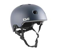 TSG Meta Solid Color Casco Bowl, Unisex, Gris, Large