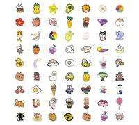TSHAOUN 60 Piezas Pin de Dibujos Animados, Alfileres de Dibujos Animados Acrílicos Broche de Estilo Múltiple para Mochilas, Bolsas de Lona, Ropa, Chaquetas, Creaciones de Bricolaje (60 Pcs)