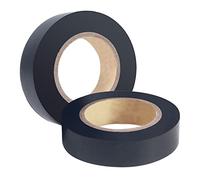 TSHAOUN Cintas de Agarre de Raqueta Cinta de Agarre de Tenis, Cinta Palo de Hockey, Autoadhesiva Mangos de Raquetas de Tennis, Negra Cinta de Agarre para Mango, 37m