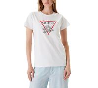 Tshirt Mujer Manga Corta GUESS Flower Bling Tshirt Manga Corta PurWhit 400507