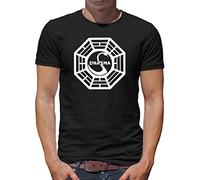 TShirt-People Dharma Symbolic - Camiseta para hombre Negro M