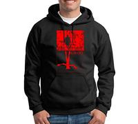 TShirt-People Stranger Upside Down Things - Sudadera con capucha para hombre negro XXL