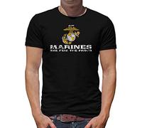TShirt-People US Marine Corps USMC - Camiseta para hombre Negro S