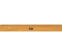 TSI 46230 - Regla de madera con borde de metal (30 cm)