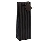 TSI 86280-A - Bolsas de regalo (12 unidades, 12 x 8 x 36 cm), diseño de rayas