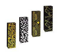 TSI 89284 - Bolsas de regalo (12 unidades, 38 x 12 x 8 cm), diseño de botella