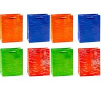 TSI Laura - Bolsas de regalo (tamaño mediano, 12 unidades, 4 modelos diferentes), varios diseños (Paquete de 2)