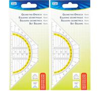 TSI - Triángulo geométrico, 16 cm (Paquete de 2)