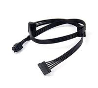 Tskcvy 1 Uds GPU PCI Express 6Pin Macho 1 una 3 SATA SSD Cable de AlimentacióN para CX850M CX750M CX600M CX500M CX430M Modular