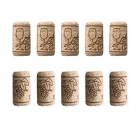 Tskcvy 200 Piezas TapóN de Corcho para Vino TapóN para Botella de Vino Herramienta de Barra de Botella Cubierta de Sellado de Madera