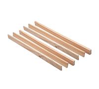 Tskcvy 6 Unids/Set de GuíA de Rodillo de Barro GuíA de Tablero de Barro GuíA de Madera DIY Tablero de Barro de CeráMica Herramienta de FormacióN Herramienta de EnseñAnza de CeráMica