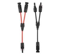 Tskcvy Conectores de Cable de y Solar Adaptador Paralelo de Cable Solar en par para Panel Solar Kit de Herramientas de Enchufe de Cable