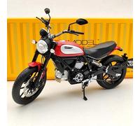 TSM 1/12 para Ducati Scrambler Icono 803CC 2015 Rosso TSMMC004 motocicleta roja modelo fundido a troquel juguetes coche edición limitada colección