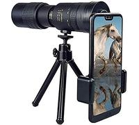 TSMBIKE Mini telescopio Tragba Tubo Remoto Monocular Super Telezoom Telescópico, Zoom astronómico portátil Telescopio astronómico Cuadrado al Aire Libre con trípode para niños ad