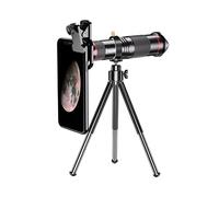 TSMBIKE Monocular, telescopio de Mano para observar Las Estrellas, monoculares para Adultos, binoculares de óptica Profesional con Soporte para teléfono y trípode Bueno