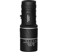 TSMBIKE Telescopio monocular 16 * 52 Enfoque Dual Alta definición Alta ampliación Monoculares de Grano Fino Telescopios para teléfonos Inteligentes Ver conciertos
