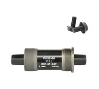 TSMORY 2. Tornillo de repuesto cuadrado de pedalier sellado, componente de ciclismo, agujero cuadrado, cigüeñal, cojinete de sello para pieza de bicicleta