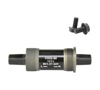 TSMORY 2. Tornillo de repuesto cuadrado de pedalier sellado, componente de ciclismo, agujero cuadrado, cigüeñal, cojinete de sello para pieza de bicicleta