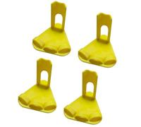 TSMORY 4 férulas de PETG verdes para enmienda de patas de aves de corral para abordar problemas como falanges rizadas y roturas, incluyendo guía de organización simple, refuerzo de patas para aves de