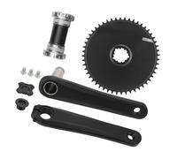 TSMORY Advanced Hollows Structure - Juego de bielas para bicicleta de carretera de alta calidad, doble plato para ciclismo de larga distancia