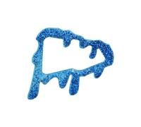 TSMORY Alfileres de metal para gorras, broches creativos de dibujos animados, accesorio de ropa, insignia, decoración de sombreros, 41.1*36.5*2mm, Metal