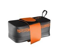 TSMORY Bolsa para asientos de bicicleta de montaña, asientos de almacenamiento, bolsas de herramientas traseras, para tija de sillín de bicicleta, fácil de usar, bolsa para sillín de bicicleta