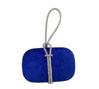 TSMORY Bolso de noche con asa para mujer, elegante, para fiesta, banquete, boda, bolso de mano para mujer y niña, bolsa de cóctel, Blue, As shown in the figure