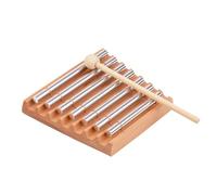 TSMORY Campanas de meditación energética, campanas de mano, instrumentos de percusión de madera para aulas de meditación