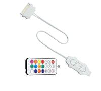 TSMORY Controlador de color de funcionamiento manual con múltiples modos de iluminación, sincronización ARGB, conexión de 5 V, 3 pines, controlador de iluminación ARGB de tamaño pequeño