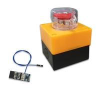 TSMORY Dispositivo de botón de cambio de energía para ordenador de radio y computadora, para torre de computadora, extensión de 5 m, fácil instalación, conexión PCIE, botón de encendido PCIE