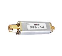 TSMORY Efficient FHP9s-144 - Conector de filtro de paso alto de 144 MHz, filtro coaxial de paso bajo de 5 Ohm para una frecuencia superior
