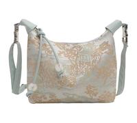 TSMORY Elegante bolso de hombro de tela china de nailon, patrón tradicional, vintage, bolso cruzado para mujer, Blue, As shown in the figure