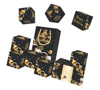 TSMORY Elegante estuche sorpresa con resorte con 10 inserciones de tarjetas, práctica artesanía, caja de fiesta emergente esencial para fiesta de cumpleaños