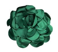 TSMORY Elegante pin de solapa hecho a mano de 24 cm, hermoso broche de solapa de satén con flores, delicado broche de joyería para el trabajo y los negocios, As shown in the figure, Satén