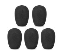 TSMORY Esponja de espuma para micrófono para reuniones en línea de juegos V2X y transmisión en vivo con cancelación de ruido efectiva cubierta de transmisión