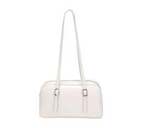 TSMORY Everyday Commuters - Bolso de hombro para mujer, espacioso, para axilas, casual, práctico, bolso de mano de poliuretano para uso diario, White, As shown in the figure
