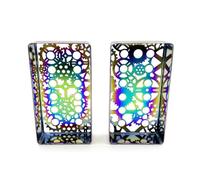 TSMORY Funda hueca para pastilla de guitarra, funda protectora profesional para pastilla Humbucker, textura de latón para guitarra