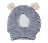 TSMORY Gorro de punto para perro pequeño, para Halloween, gatos, fiesta de cumpleaños, disfraz para labradores, mascotas, clima frío, gorro de punto, cálido y cómodo, accesorio de invierno, sombrero