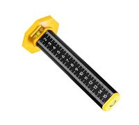 TSMORY Herramienta de medición de altura igual, regla de posicionamiento para medir la altura igual en proyectos de azulejos de suelo, nivelación de burbujas de agua