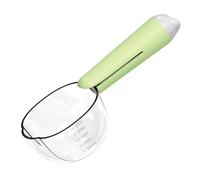 TSMORY Herramienta de medición de clip de sellado de escala precisa con mango largo para control de porciones de productos secos y conservación de alimentos, cuchara multifuncional liofilizada