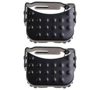 TSMORY Juego de 2 clavijas antideslizantes para patas traseras, pedales plegables para bicicleta, reposapiés de bicicleta para reposapiés de montaña, reposapiés, asiento de bicicleta, juego de